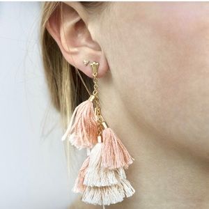 ✨HPx3✨ [ettika] 18K Gold Tassel Earrings *NWT
